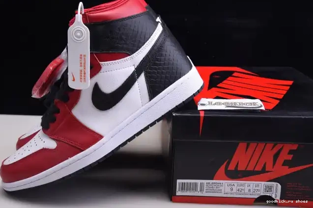 Rep High Jordan Air WMNS OG 1 Snake Satin CD0461-601 0508